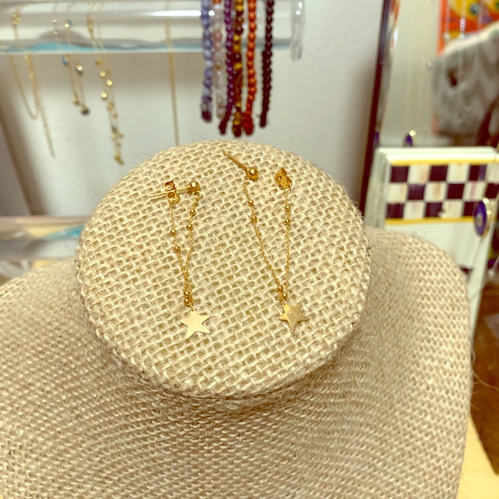 Star earrings from Nordstrom Rack ⭐️🌟✨
